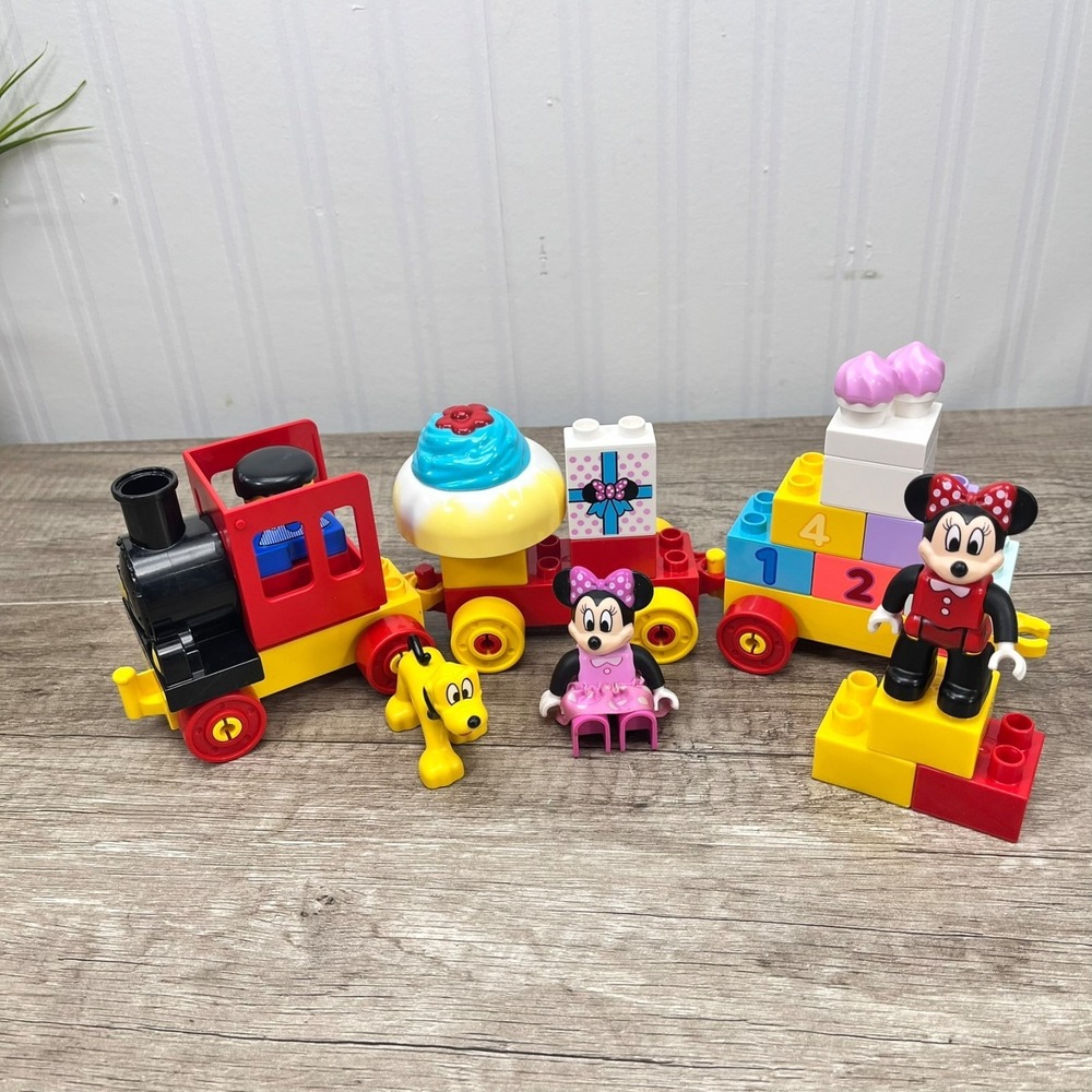 Lego Duplo Disney Minnie Mouse, and Pluto Figure Lot